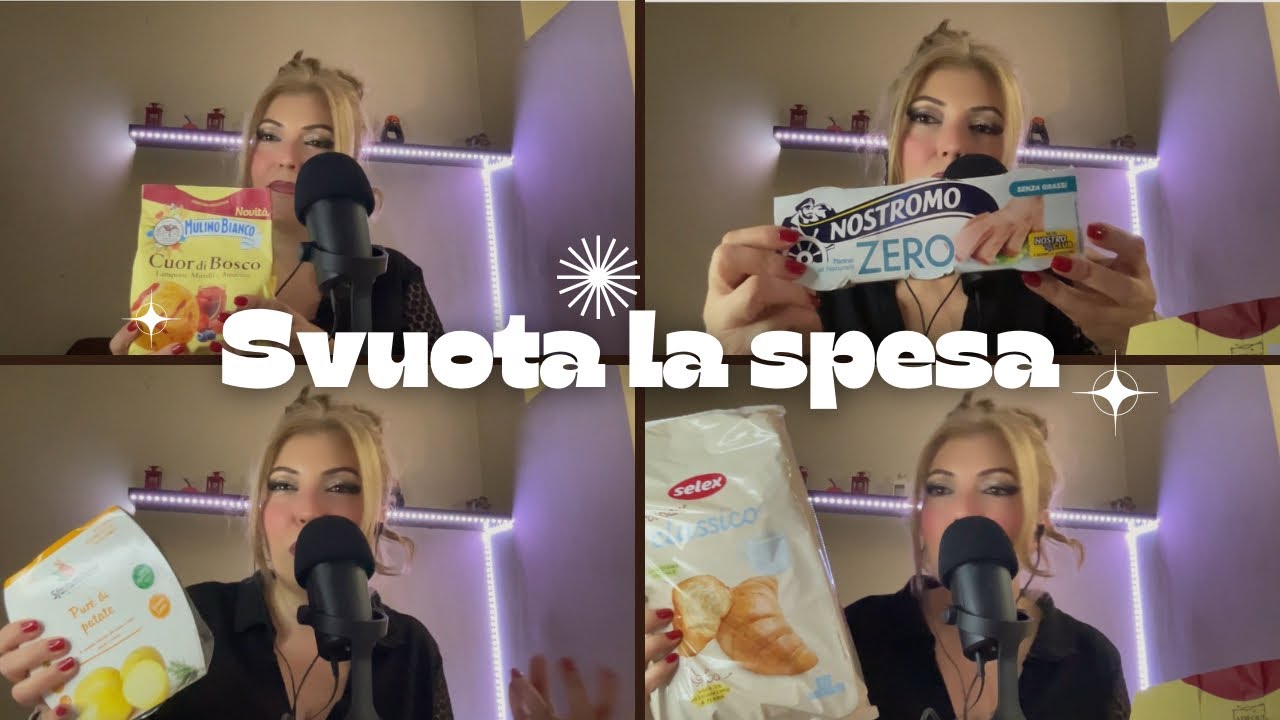 Svuota la spesa ASMR ita 