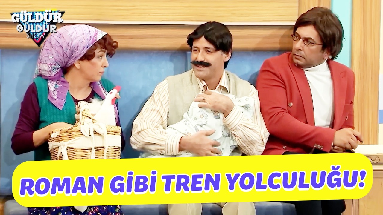 Roman Gibi Tren Yolculuğu! - Güldür Güldür Show