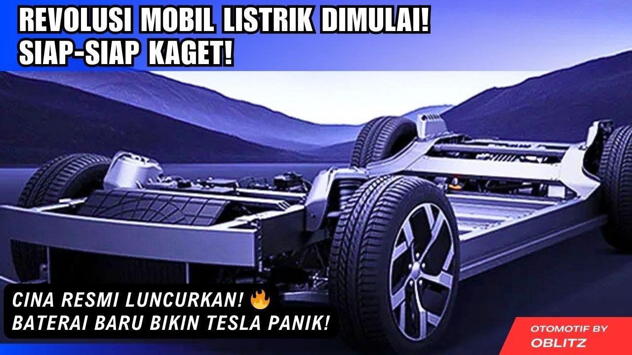 CINA RESMI LUNCURKAN TEKNOLOGI BARU BATERAI SUPER IRIT, MURAH, CATL CELL TO CHASSIS 2025 ‼