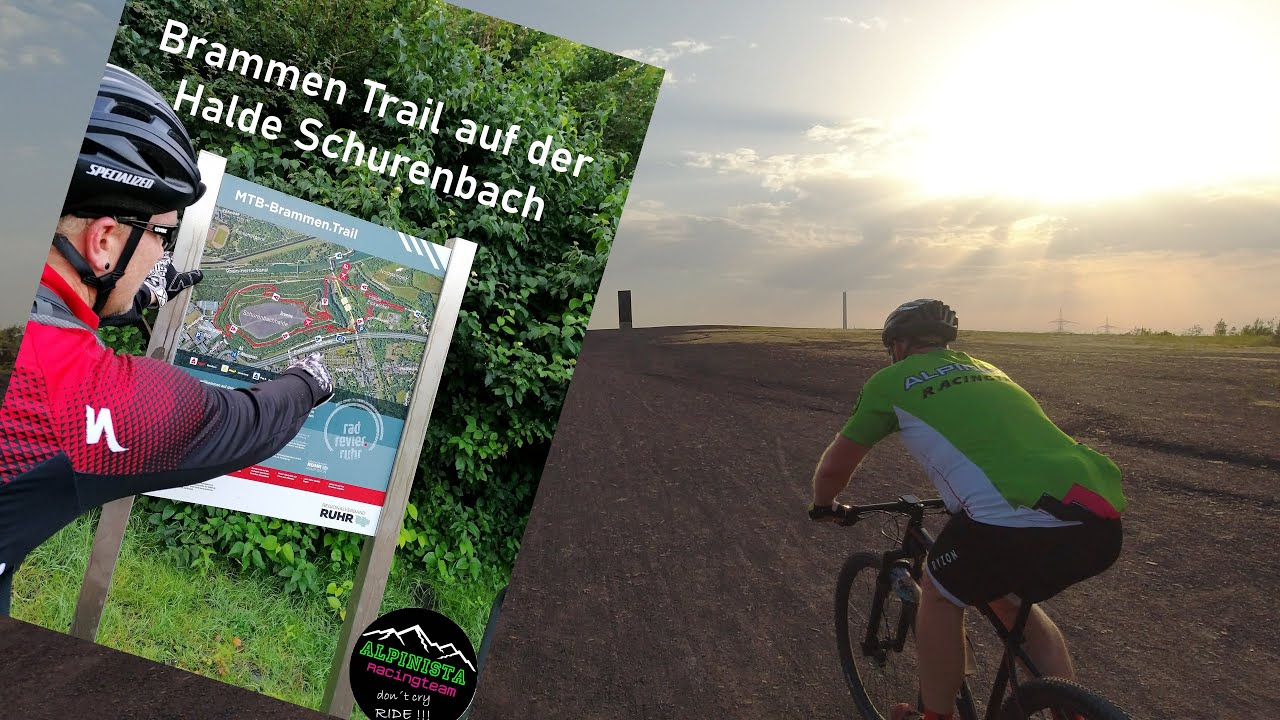 Brammen Trail | Halde Schurenbach | Halden im Ruhrgebiet | Mountainbike Rollercoaster