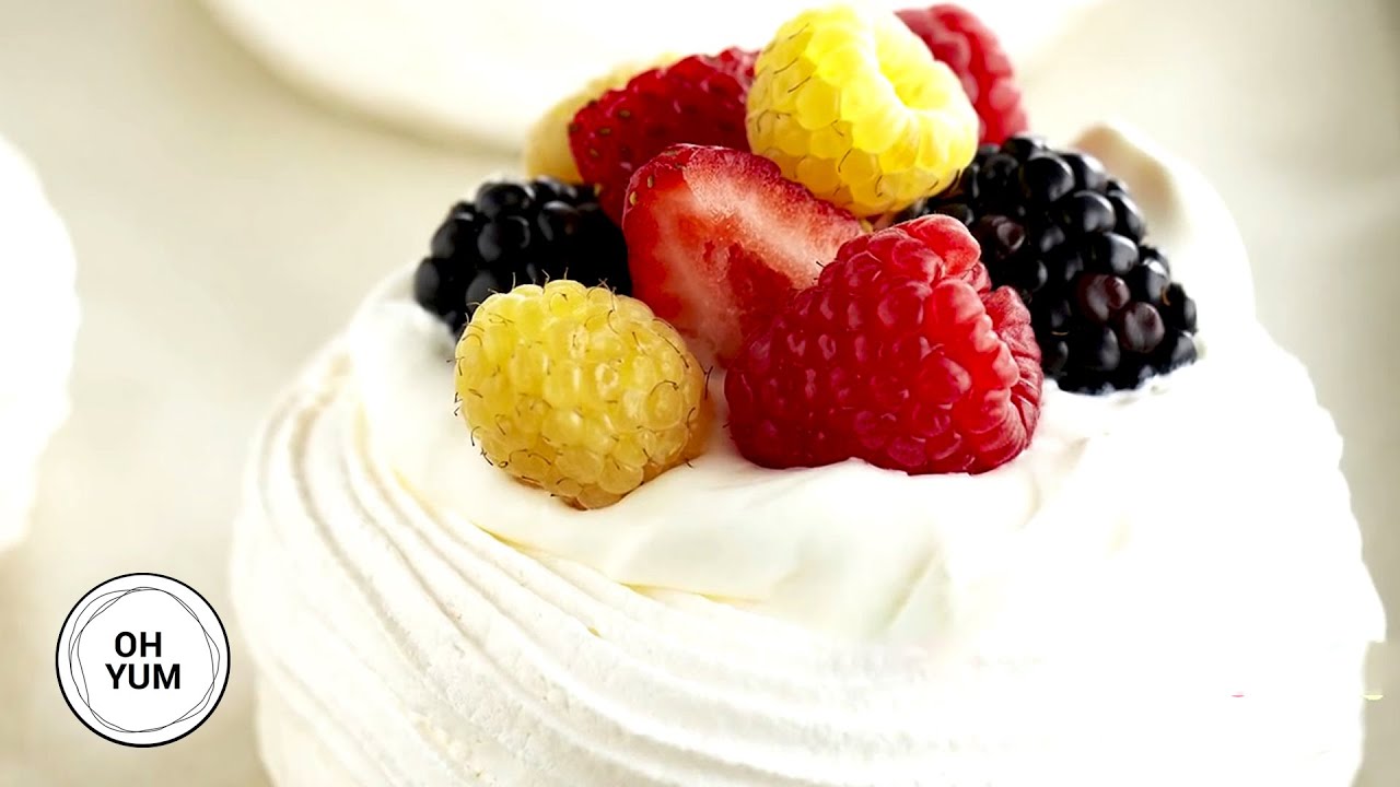 Professional Baker Teaches You How To Make MERINGUE DESSERT!