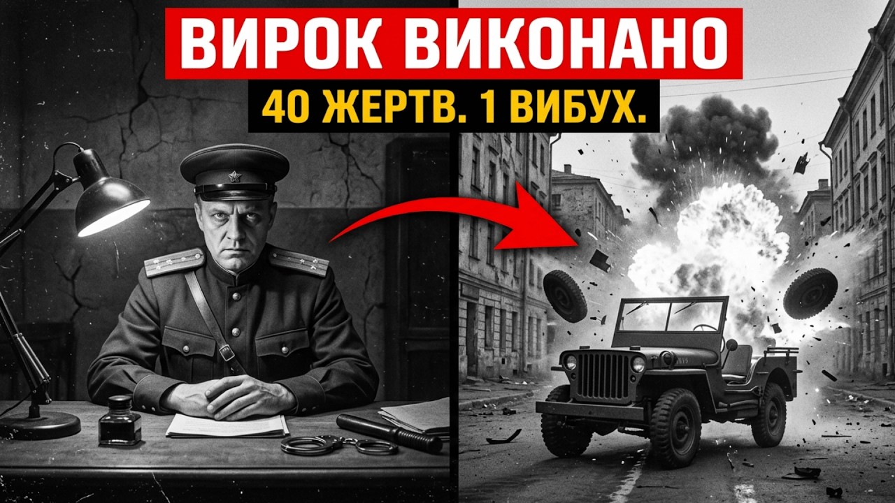 СЛІДЧИЙ ВБИВ 40 БІЙЦІВ — ЙОГО МАШИНА ВИБУХНУЛА. ЧЕКАЛИ 2 РОКИ
