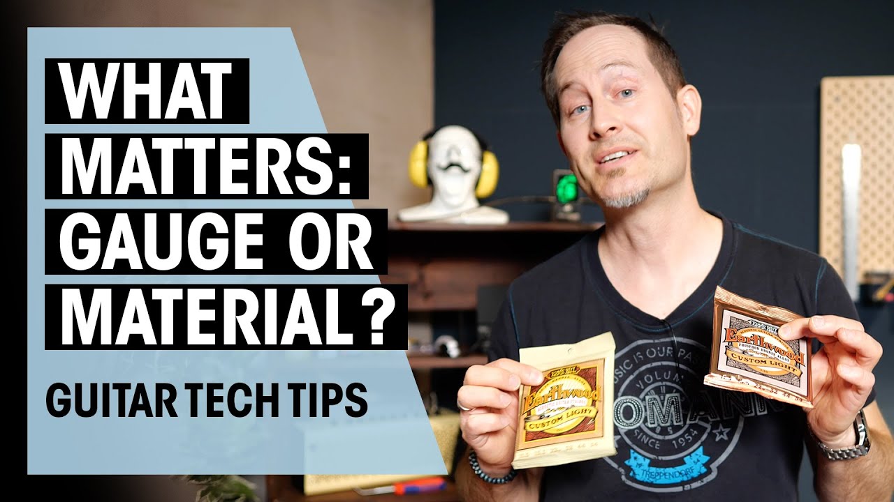What Changes The Tone: String Gauge Or Material | Guitar Tech Tips | Ep. 101 | Thomann
