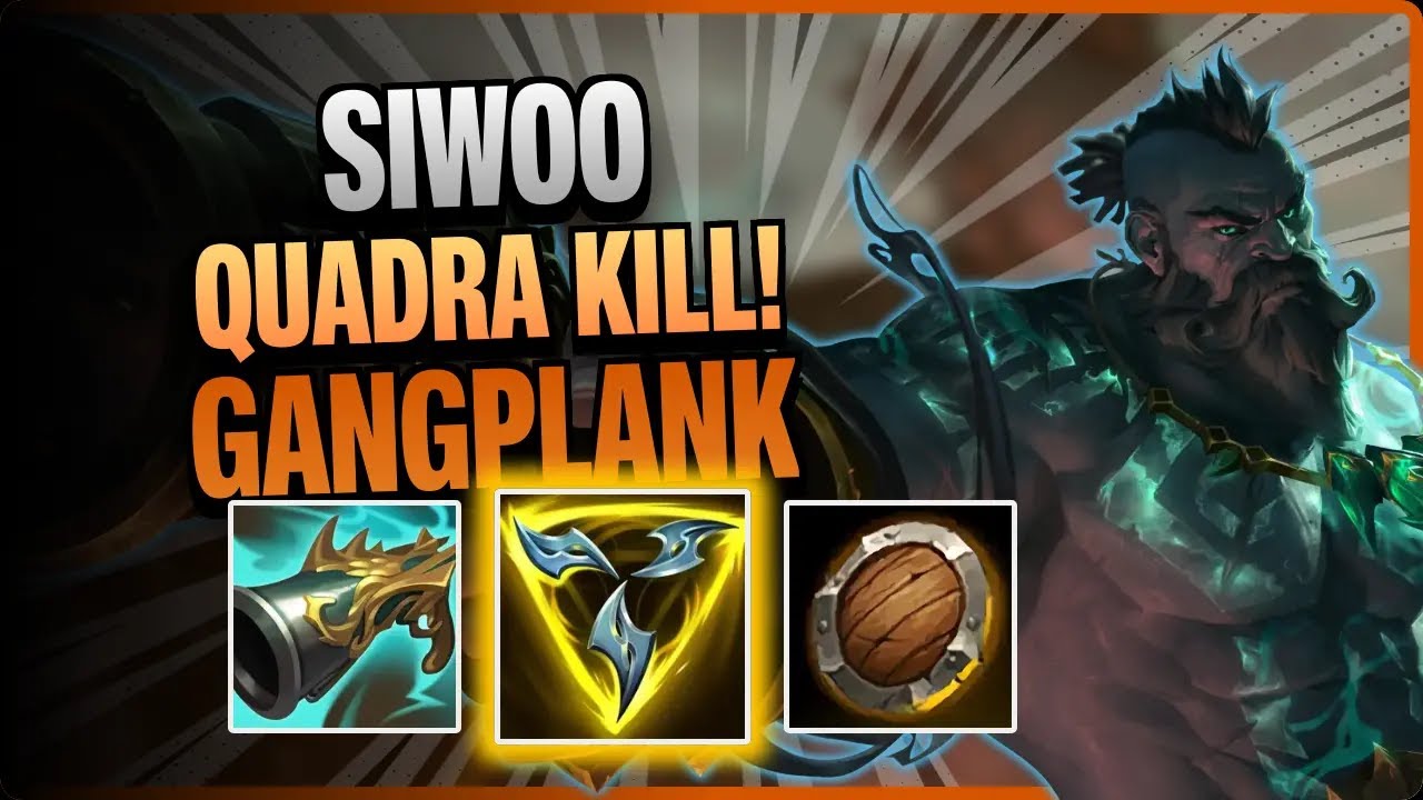 DK Siwoo TOP Gangplank vs Kled | 15.13