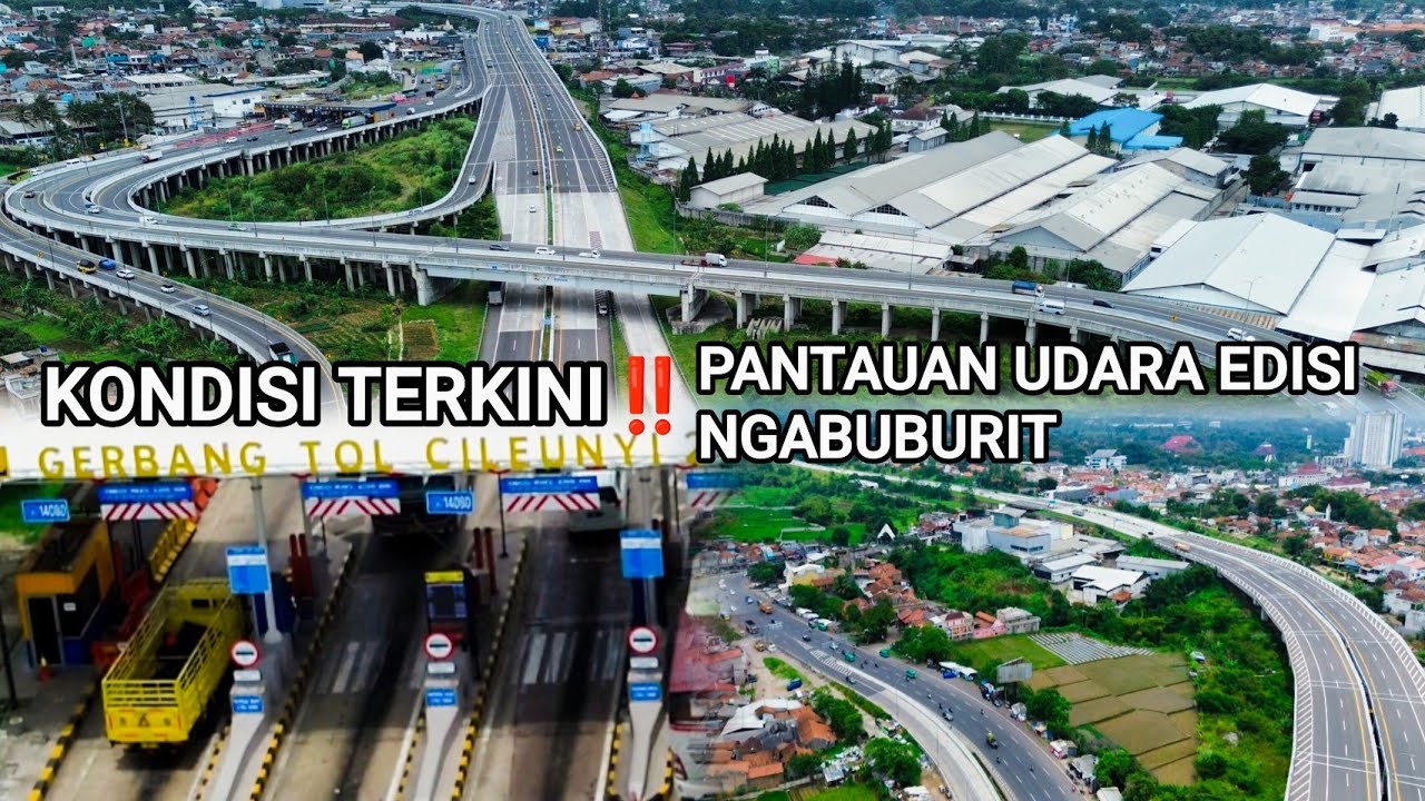 KONDISI TERBARU ‼️ GERBANG TOL CILEUNYI || PANTAUAN UDARA EDISI NGABUBURIT 