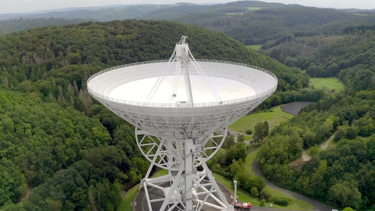 Besuch beim Radioteleskop in Effelsberg
