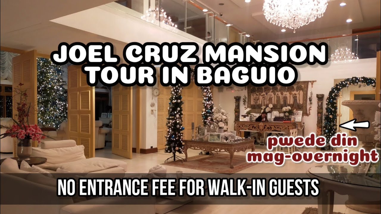 WHERE TO STAY IN BAGUIO 2026  | JOEL CRUZ MANSION HOUSE TOUR IN BAGUIO + Room rates LUV IS location