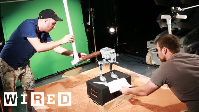 Behind the Scenes: Star Wars Lego AT-ST Walker Gets Obliterated by Swinging Logs