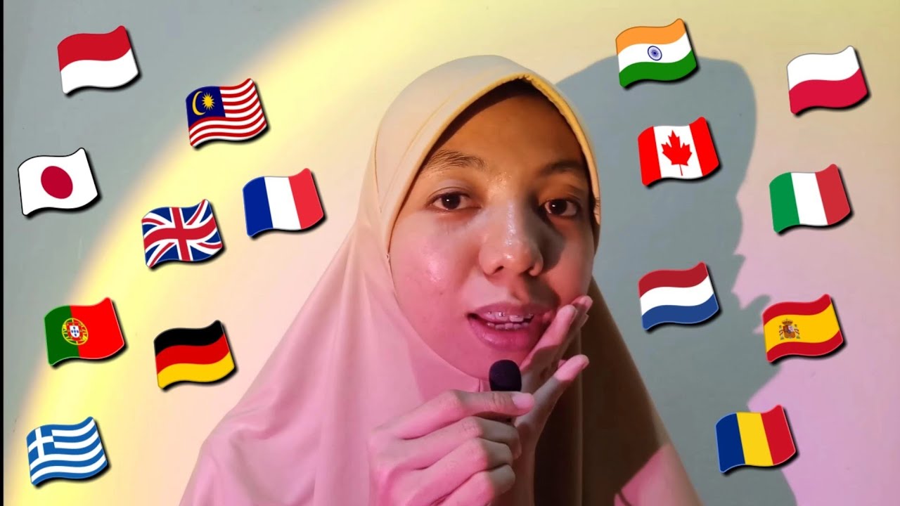 ASMR Whispering GOOD MORNING in 15 Different Languages
