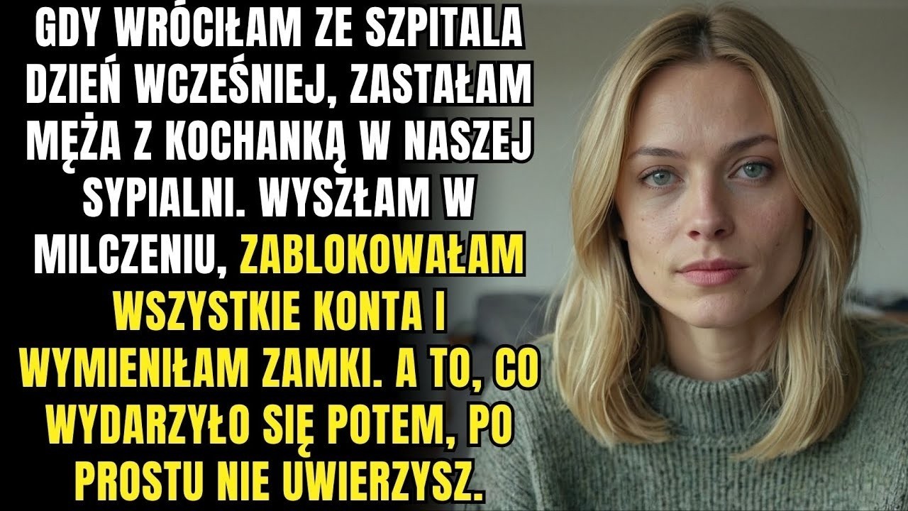 Zablokowałam wszystkie wspólne konta z mężem i wymieniłam zamki we wszystkich domach…