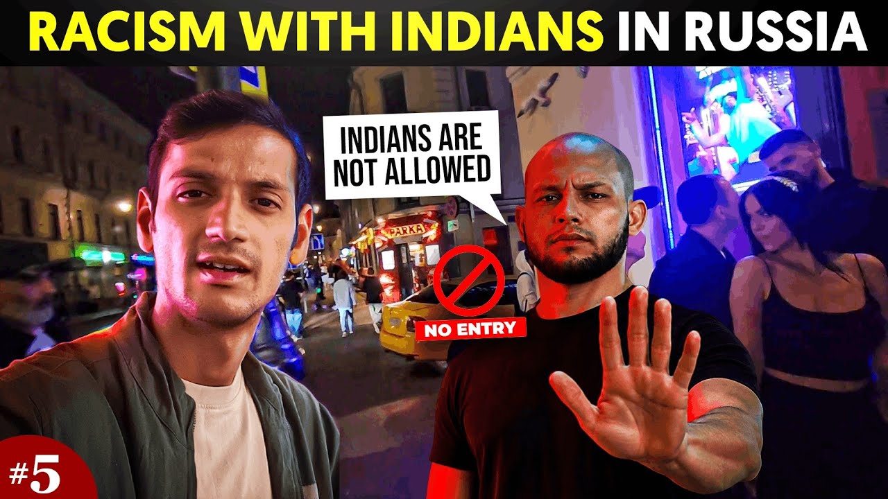 NO ENTRY ❌️ for Indians in Moscow Nightclubs 😕