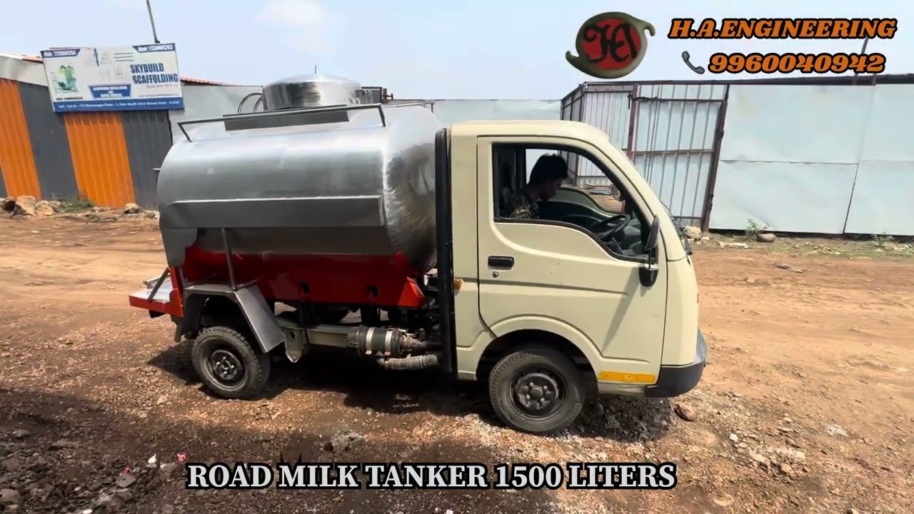 Road Milk and water Tanker Manufacturer (RMT/RWT) , H.A.ENGINEERING 