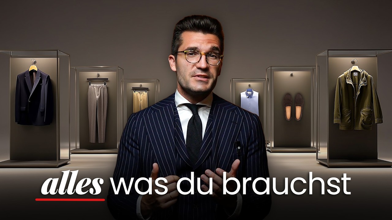 6 simple Kleidungsstücke, die JEDER MANN braucht