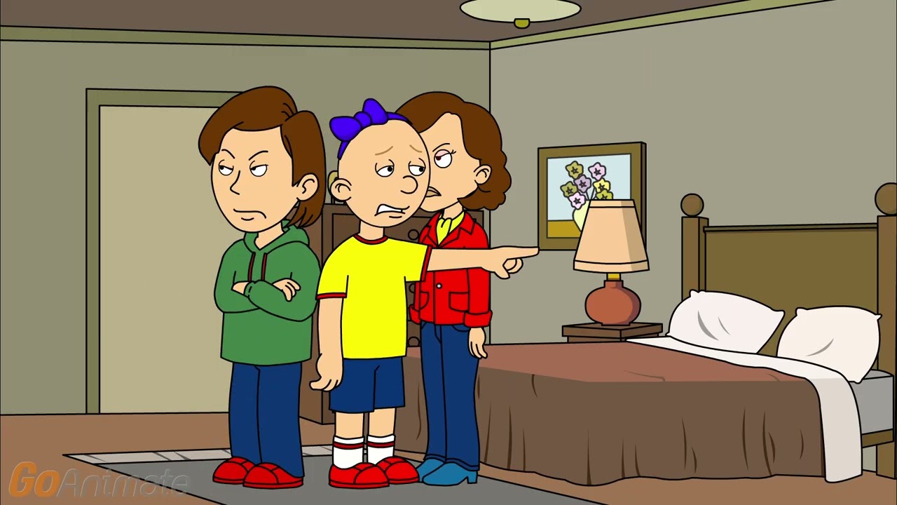 Caillou Steals His Mom's Hairbow/Grounded