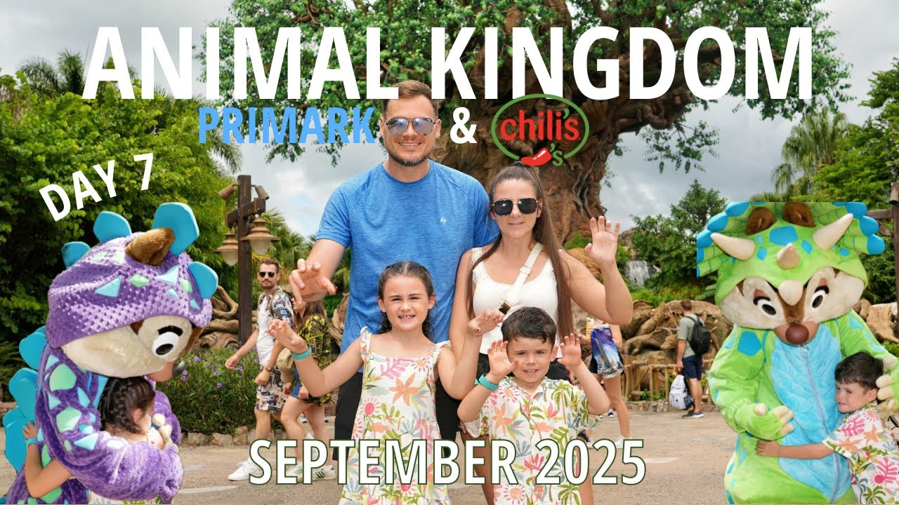 ✨ Disney’s Animal Kingdom & Florida Mall Primark | Mr. Kamal’s Fries + Chili’s Review