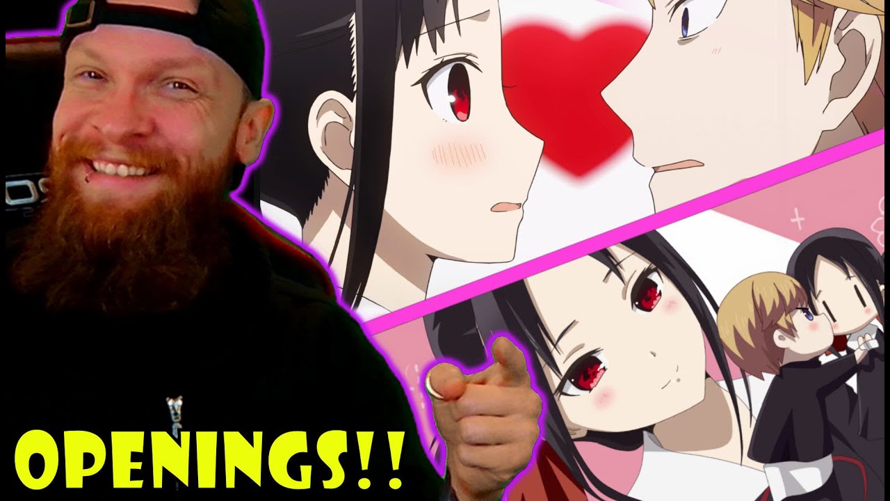 Kaguya sama Love is War Openings Reaction