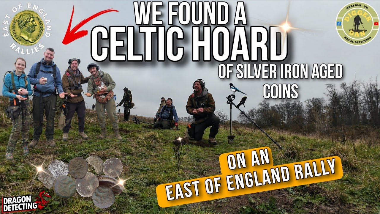 ✨️WE FOUND AN IRON AGED COIN HOARD✨️😲 Celtic Silver Coins Everywhere | Metal Detecting UK 🇬🇧 | #vlog