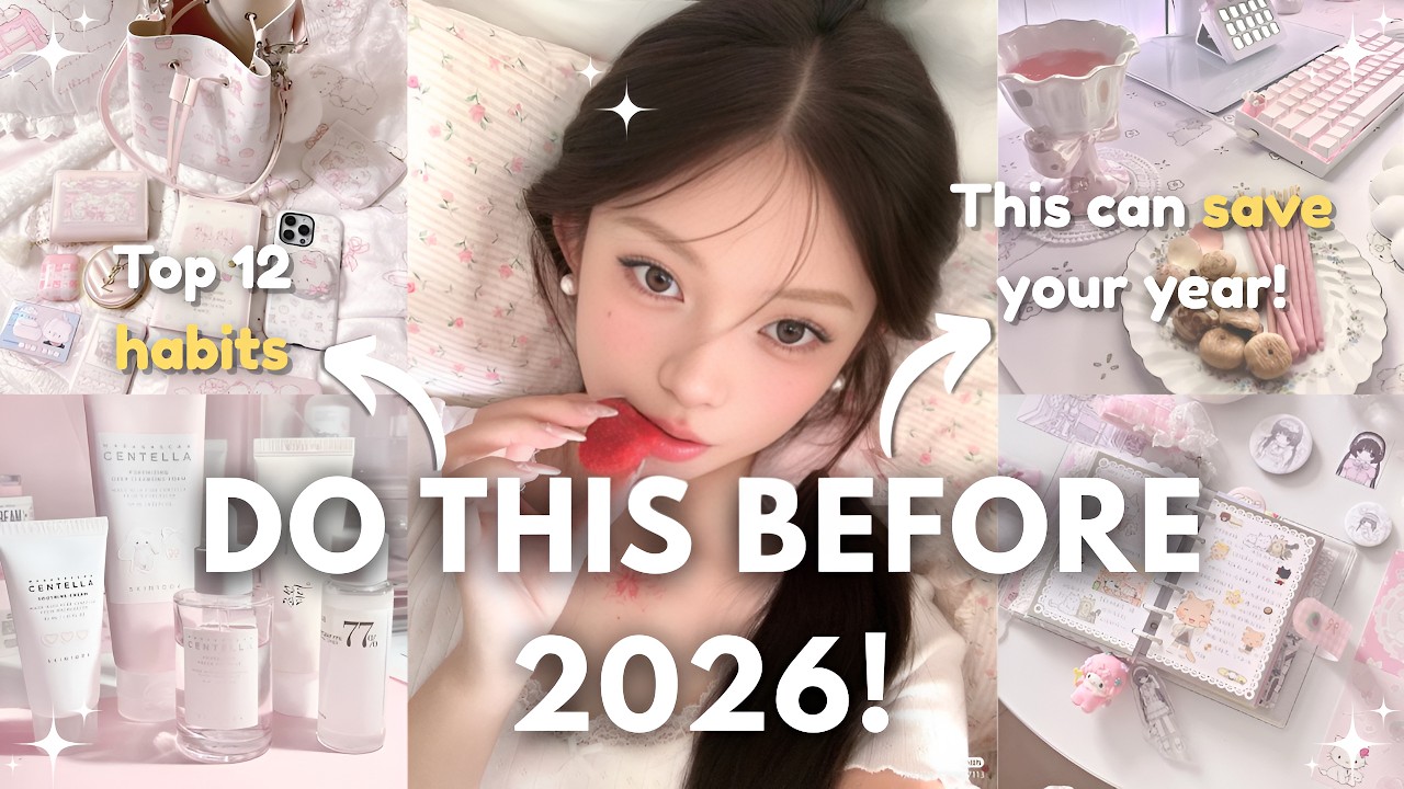 12 лучших привычек, которые стоит выработать до 2026 года | Это может спасти ваш следующий год~
