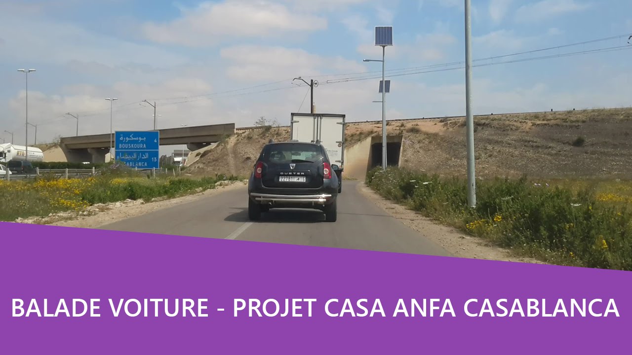 Aéroport Mohammed V vers casablanca on évitant le péage autoroute ⛜