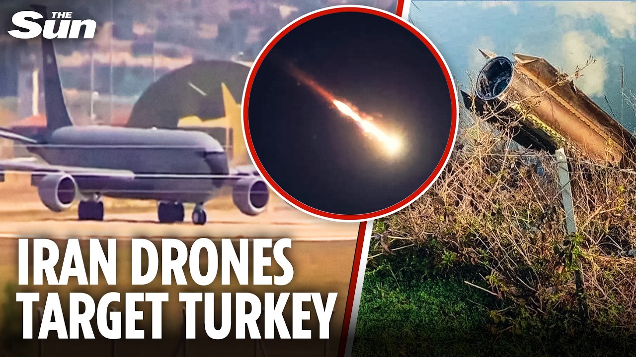 Iranian drone shot down after being fired at Nato airbase in Turkey
