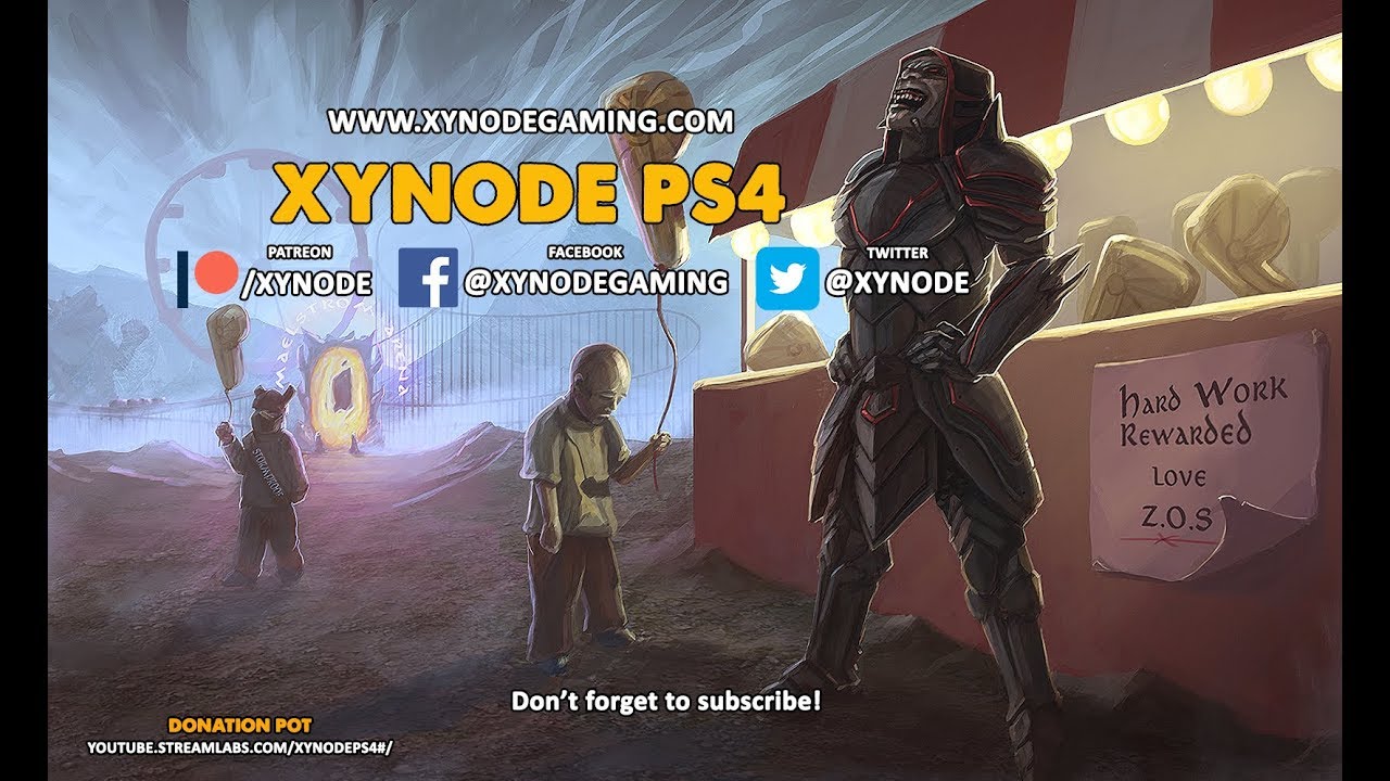 ESO - Xynode Streaming - Elder Scrolls Online pve chill out - (01 october 2017)