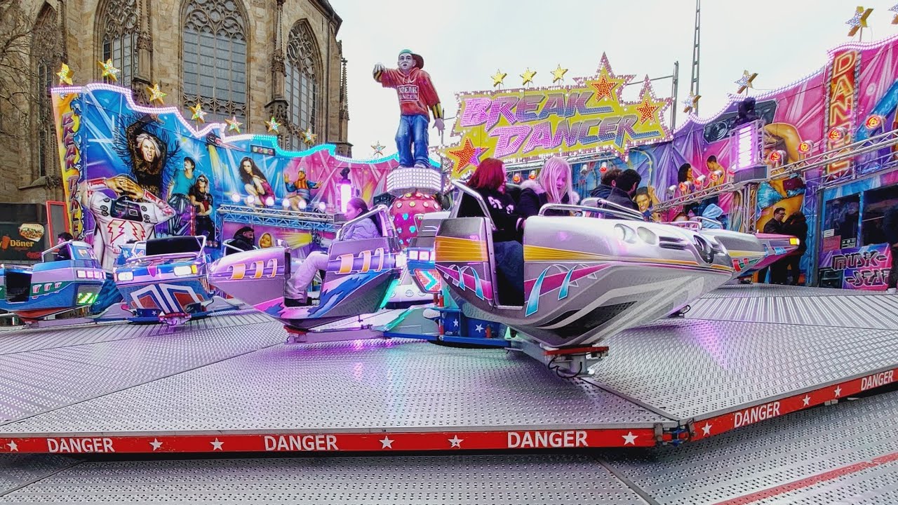 Offride Break Dancer (Schneider) - Dortmund, Karnevalskirmes 01.03.2025 [2 Fahrten]