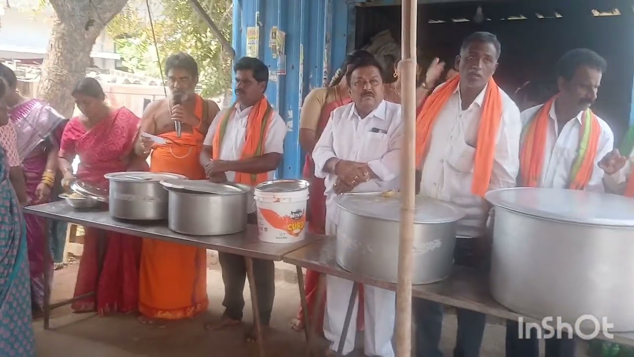 శ్రీ అభయాంజనేయ స్వామి ఆలయంలో అన్నదాన కార్యక్రమం, చిలుకూరు #Feb-10-2026#