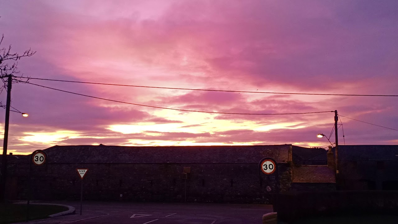 BALLABEG SUNSET | Beautiful Sunsets 🇮🇲 isle of man