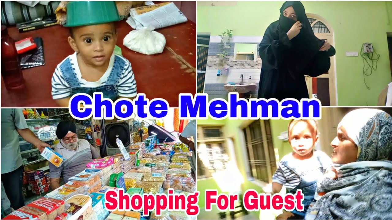 Chote Mehman aaye 🐥 | Gulaab Jamun Recipe 🍲 | Shopping for guest 🛍️ | Vlog 2025 | Hasan Afreen vlogs