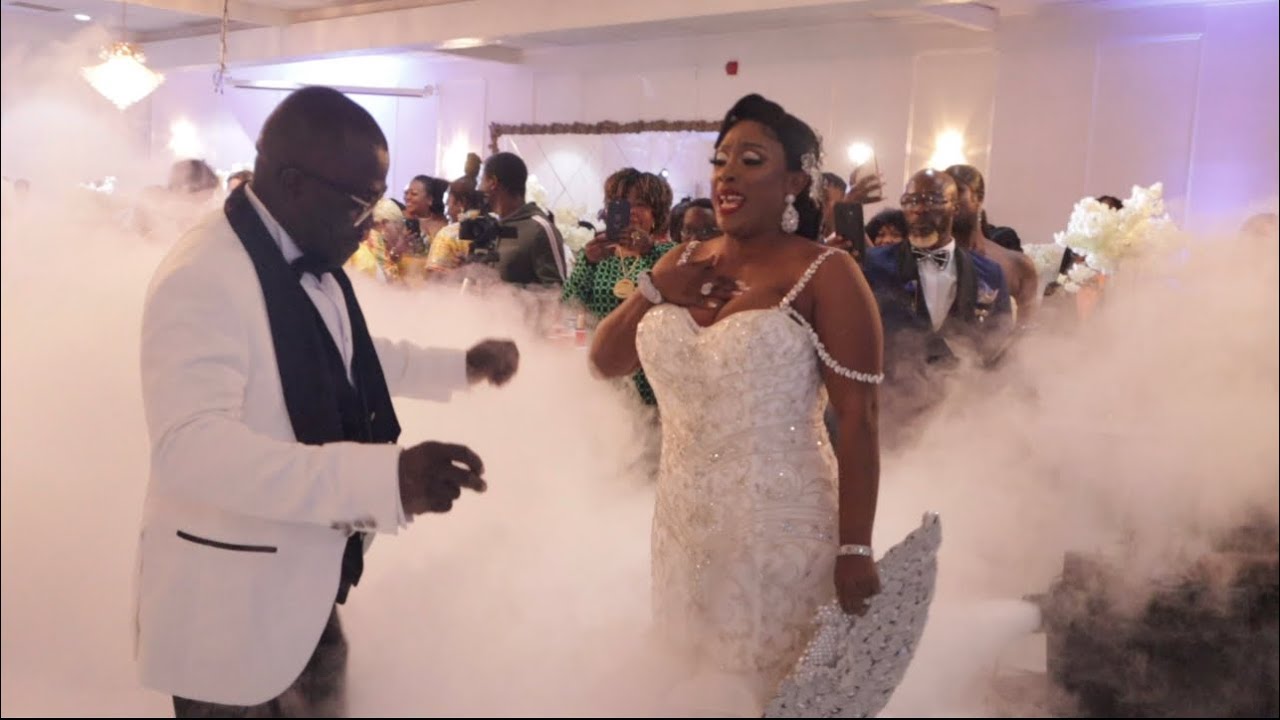 Nana Ankobia Hene & Ama Gyamfuwaa’s wedding party Toronto Canada
