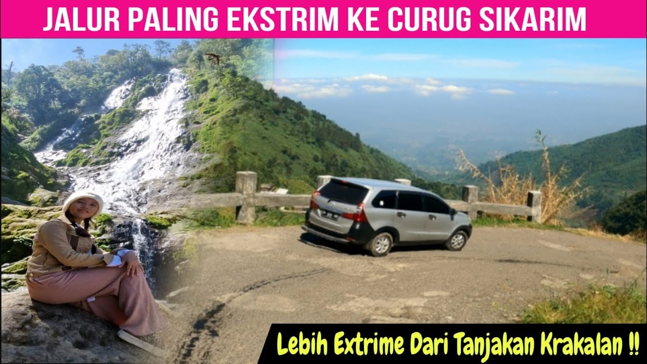 TRAVEL TO SIKARIM WATERFALL VIA THE EXTREME DIENG WONOSOBO CLIMB | DIENG JEEP TOUR ZONE 3