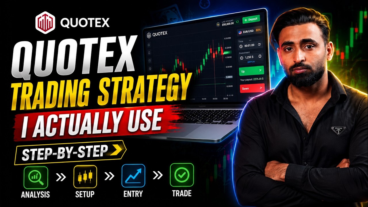 Quotex Trading Strategy I Actually Use | Step-by-Step