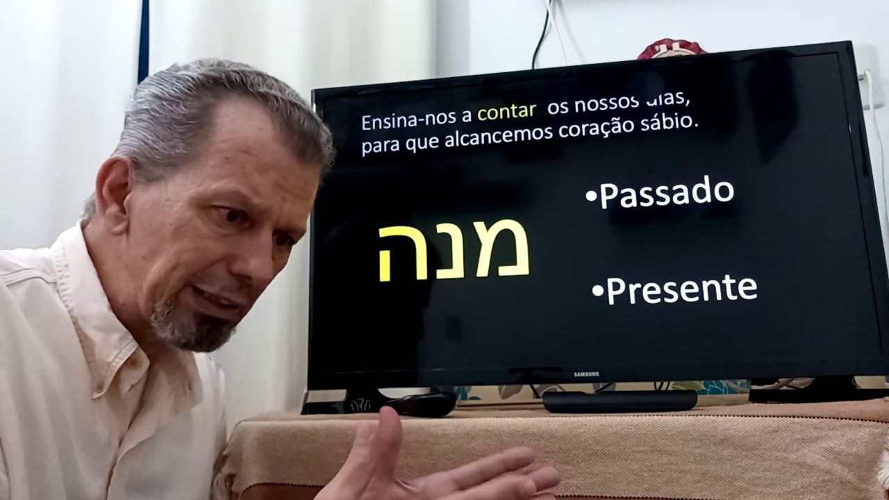Ensina-nos a contar nossos dias - Sl 90.12