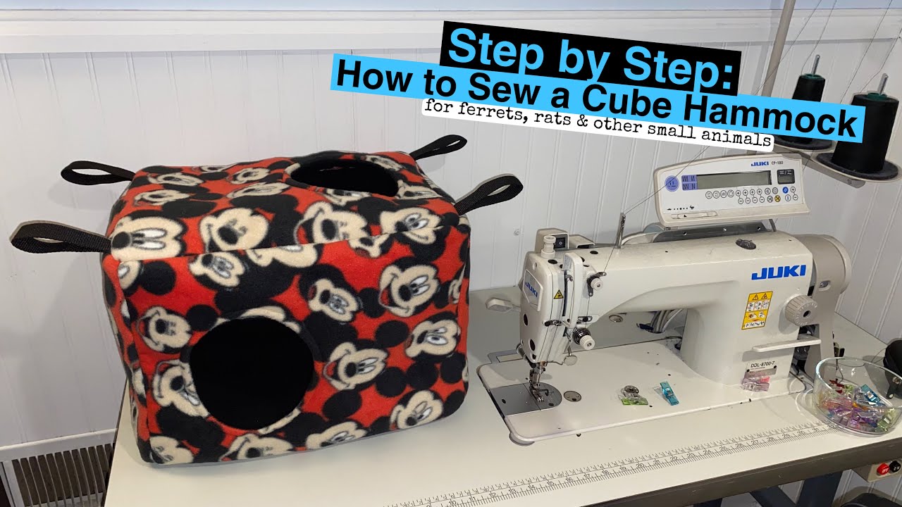 Step by Step: How to Sew a Cube Hammock