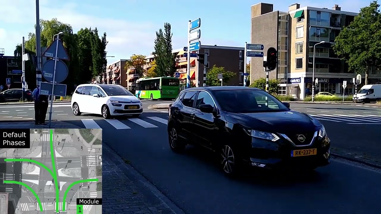 Explaining a Dutch traffic signal in real time