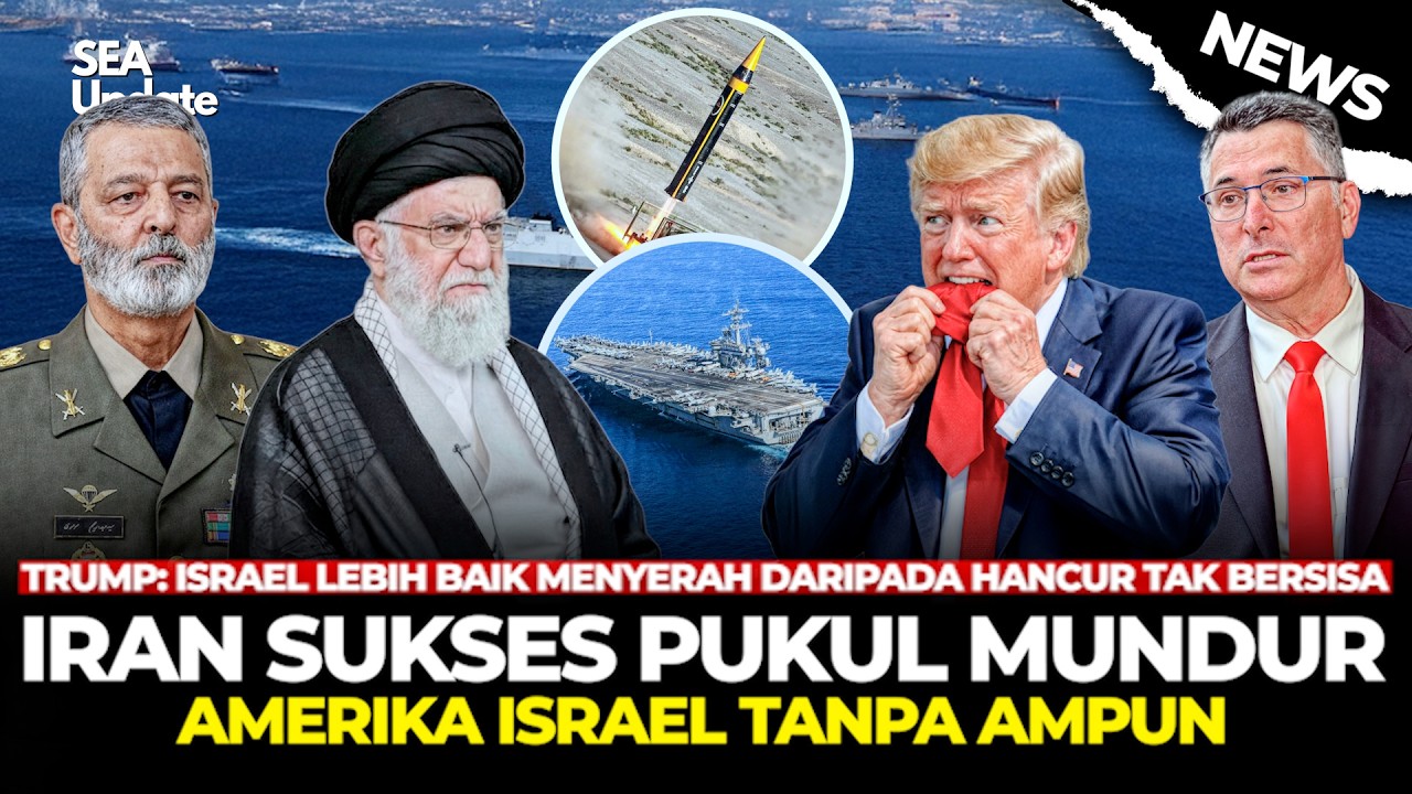 Iran Izin Serius Amerika Mendadak Mundur dari Laut Takut Kapalnya Hancur di Rudal Persia Sekutu?