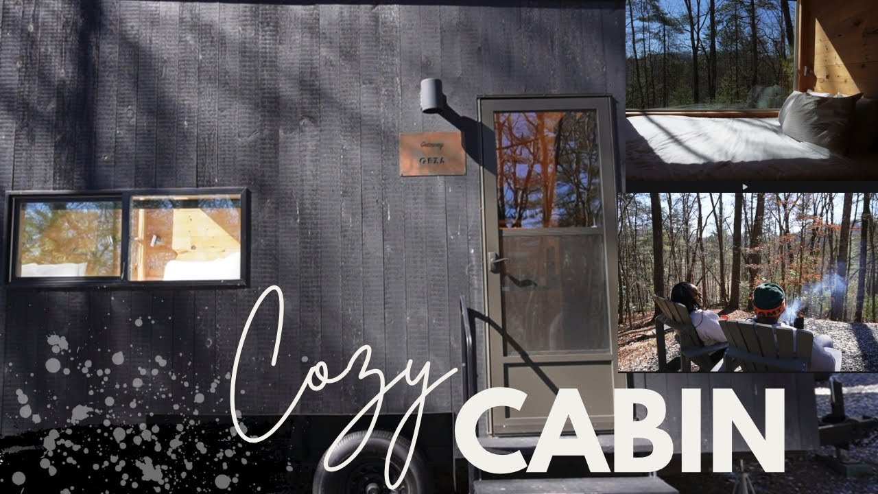 VLOG- COZY CABIN  TOUR & CELEBRATING OUR ANNIVERSARY