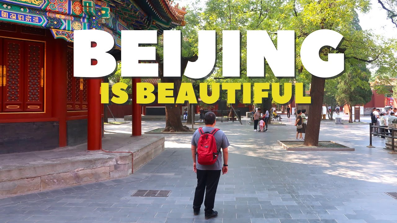 🇨🇳 Beautiful first day in Beijing - Exploring Gulou | Beijing Travel Guide