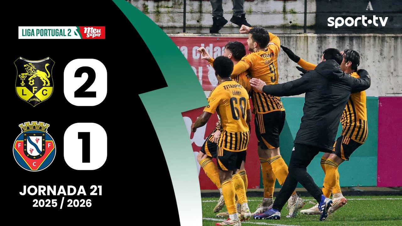 Resumo: Lourosa FC 2-1 Felgueiras 1932 - Liga Portugal Meu Super | sport tv