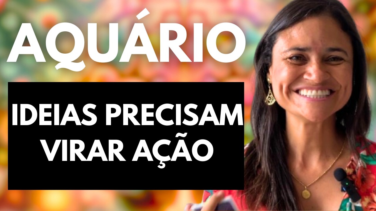 ♒ AQUÁRIO - MARÇO 2026: IDEIAS PRECISAM VIRAR AÇÃO