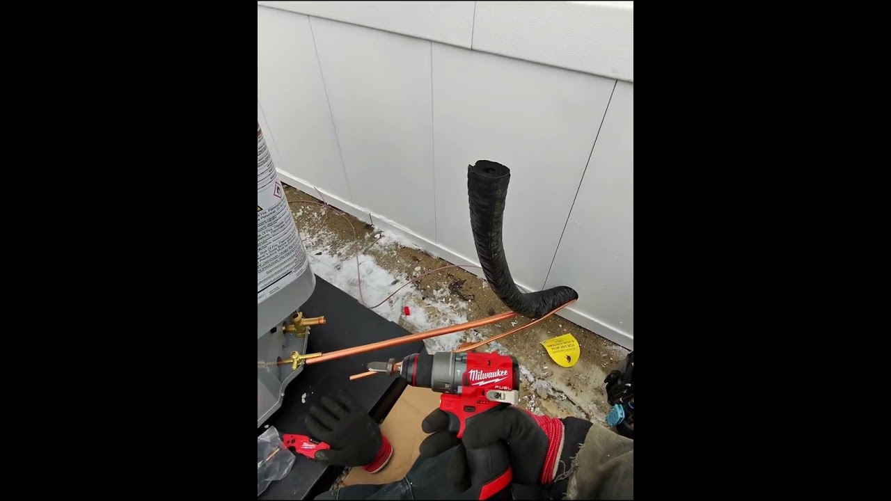 Preparing to braze (Test video)