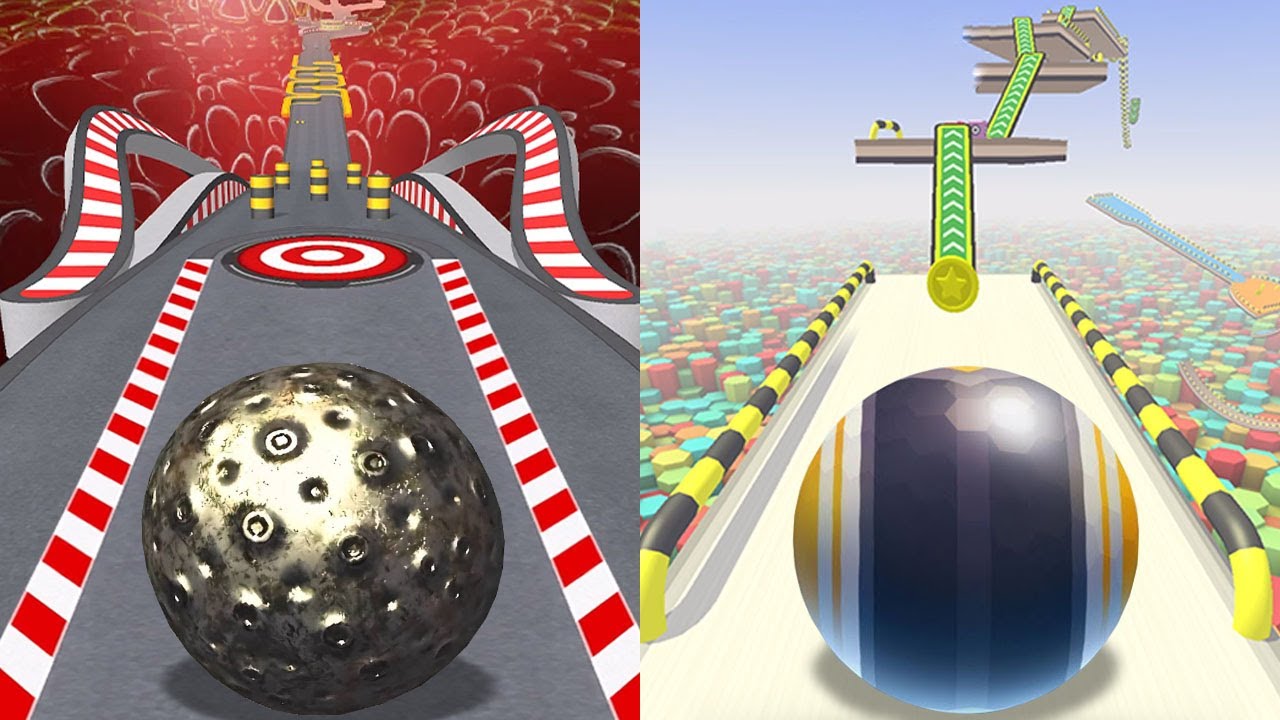 🌈 Going Balls VS Action Balls, Rolling Balance Ball, Rolling Ball Sky Escape, Space Rolling Balls