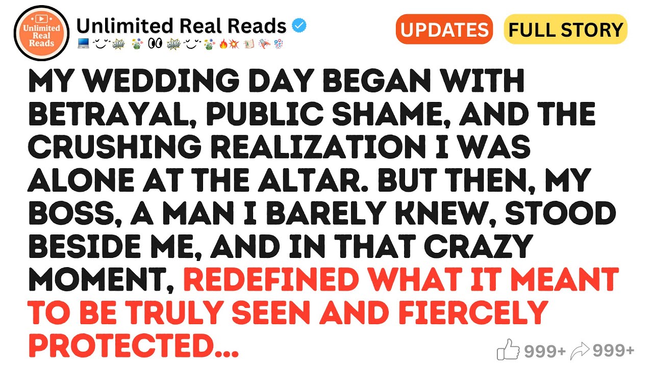 MY WEDDING DAY BEGAN WITH BETRAYAL, PUBLIC SHAME, AND THE CRUSHING REALIZATION I WAS...