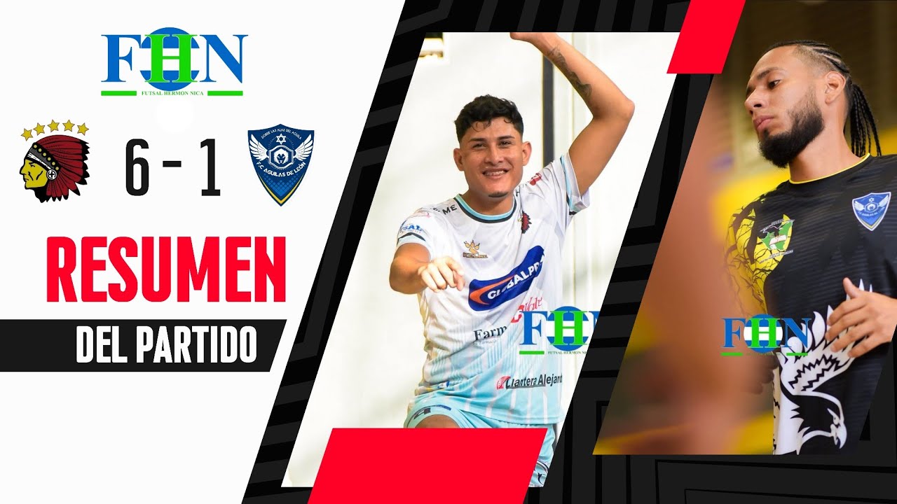 Resumen/ Cheyenes 6-1 Aguilas de León/ Semifinal Vuelta Apertura 2025 / Primera FutSal 