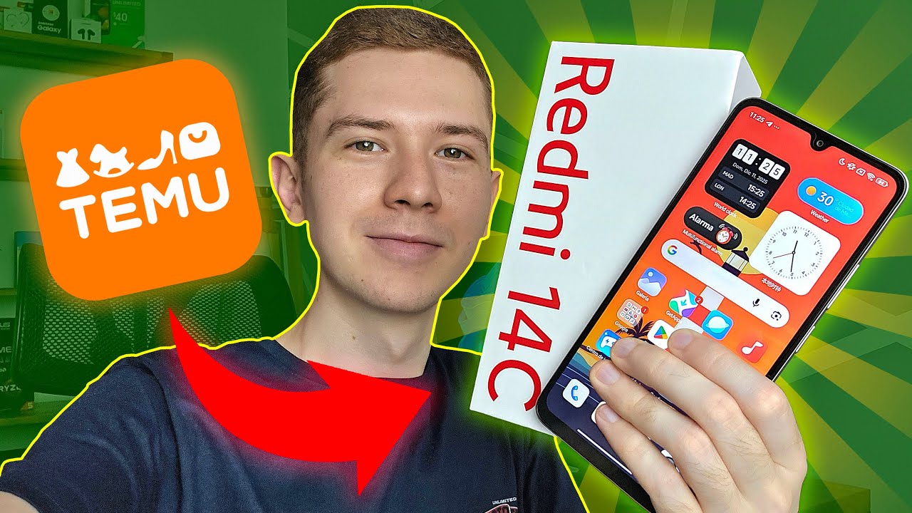 Compr&eacute; un CELULAR en TEMU por $120.000&hellip; &iquest;Vale la pena? | Review Redmi 14C