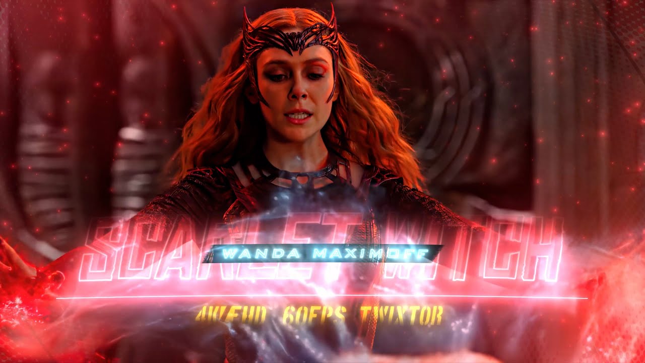 Scarlet Witch/Wanda Maximoff Scene Pack || 4K/FHD + Twixtor + 60FPS