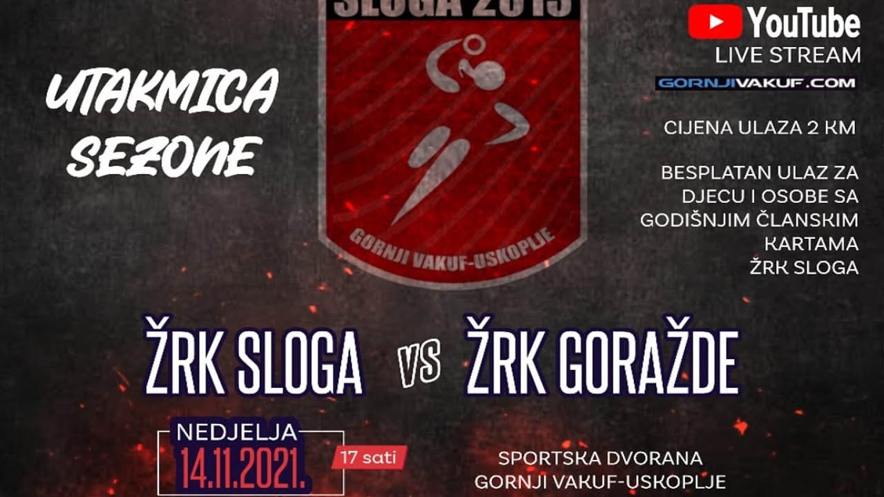 ŽRK Sloga - ŽRK Goražde