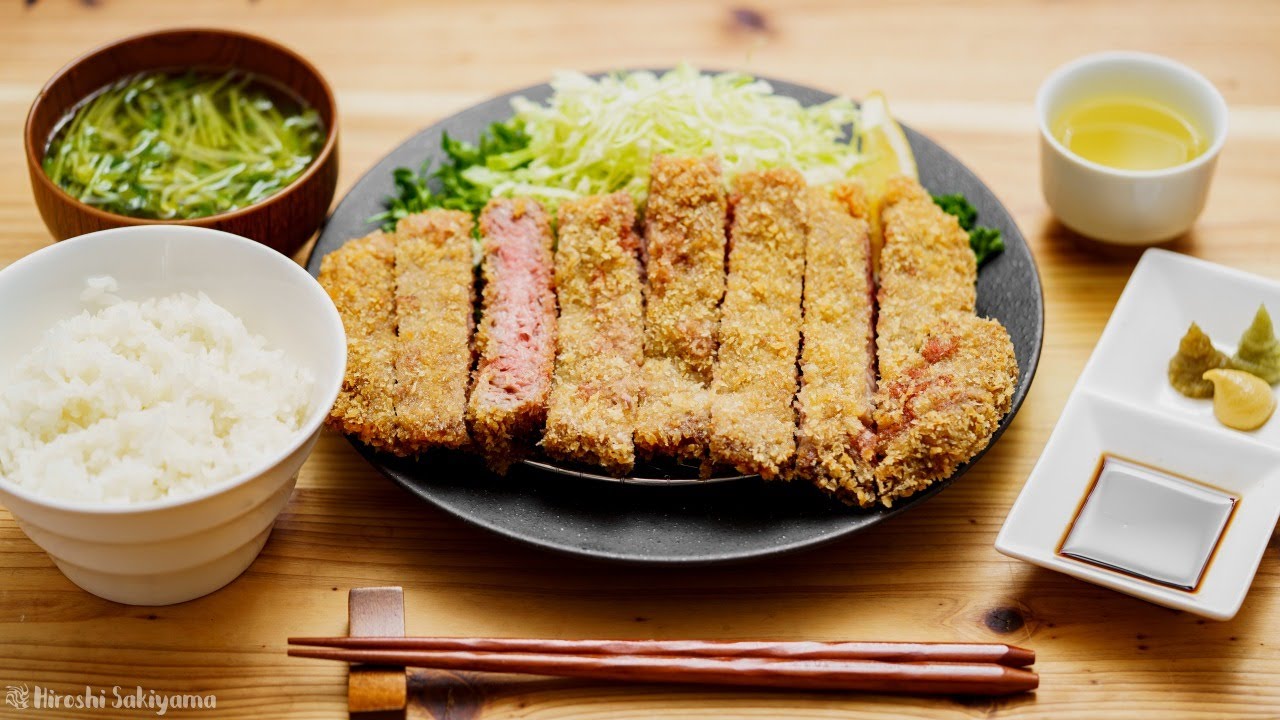 【サクサク柔らか】牛カツの作り方 │ Gyukatsu (Wagyu Beef Cutlet)