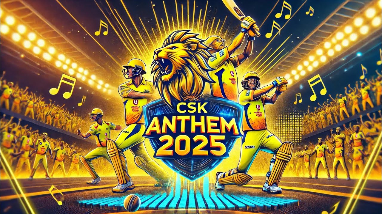 Chennai Super Kings | Official Anthem 2025 | Antar Melody