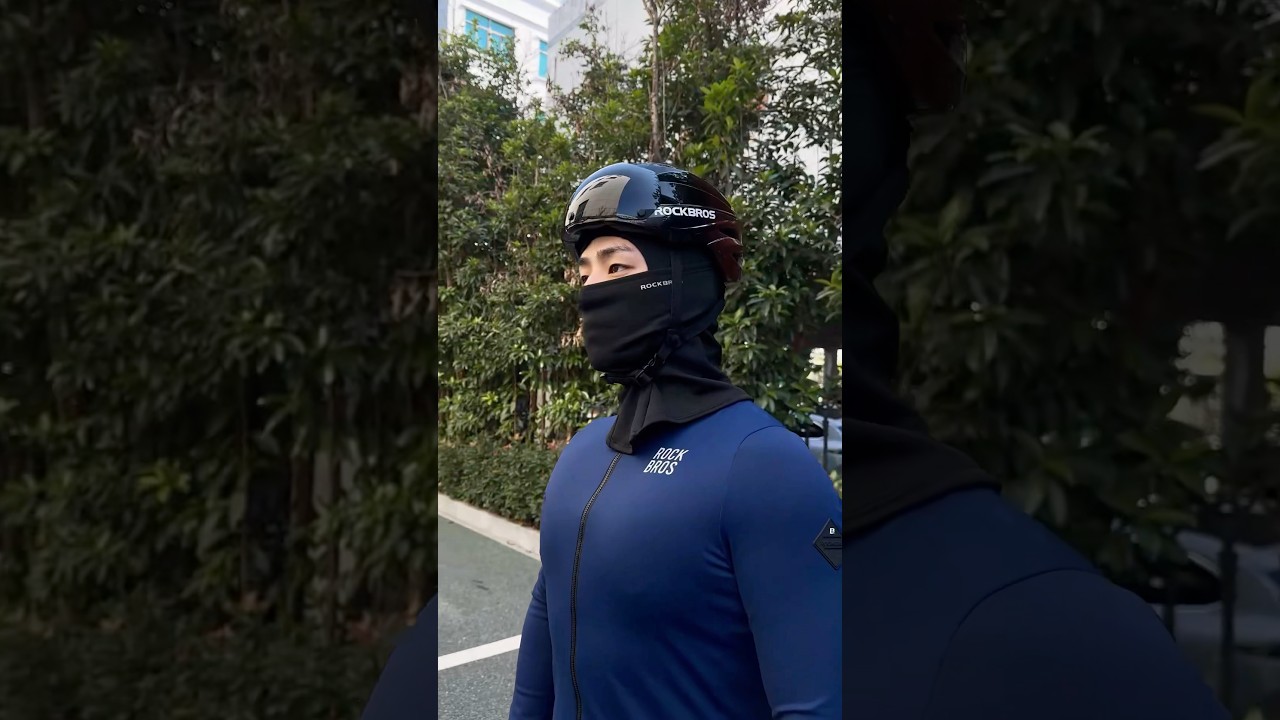 ROCKBROS balaclava mask for winter #bike #bikeporn #bikeride #bikelovers #mask #thermal